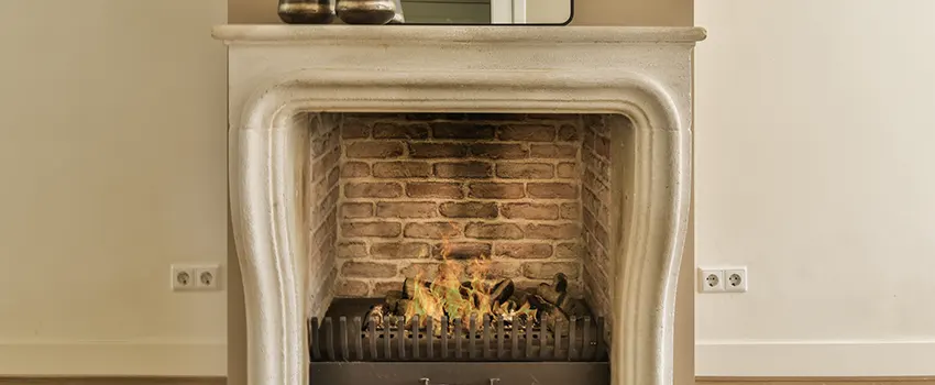Vintage-style Fireplace Redesign in Clifton, New Jersey