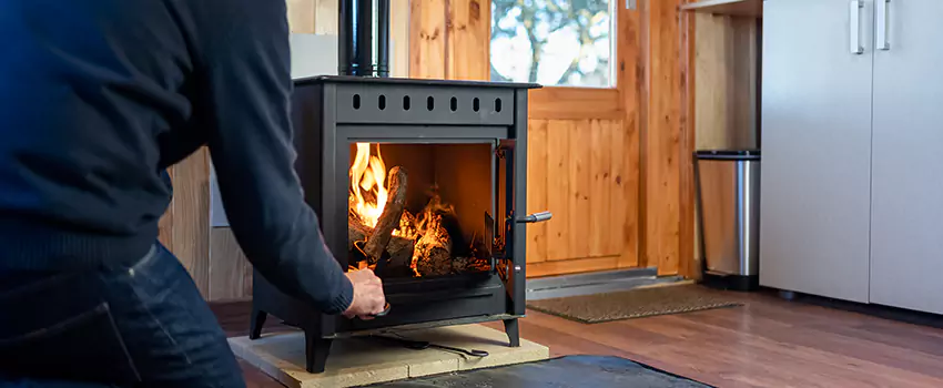 Open Hearth Wood Fireplace Installation in Clifton, NJ
