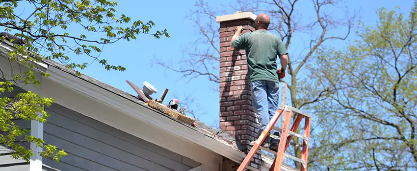 Vinyl and PVC Chimney Flashing Installation in Clifton, NJ