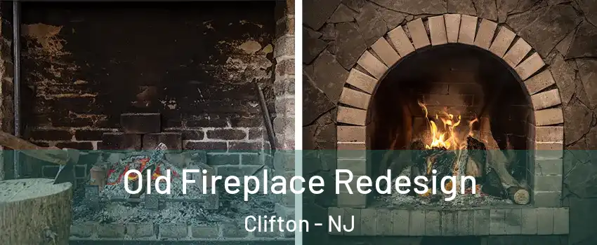  Old Fireplace Redesign Clifton - NJ